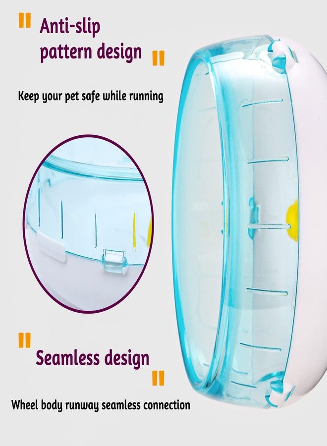 BLLREMIPSUR 6.9 Inch Silent Hamster Exercise Wheel, Mount on Cage, for Dwarf Hamster, Pet Mouse - Image 4
